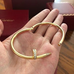 Cartier - Juste Un Clou Bracelet Gold/Diamond